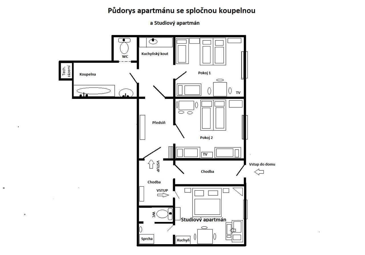 Apartmany كارلستين المظهر الخارجي الصورة